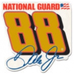 DALE EARNHARDT JR PIN NATIONAL GUARD PIN